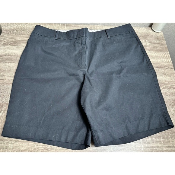 Talbots Pants - Talbots Women's Black Perfect Short Size 18